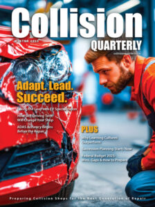 cover of Collision Quarterly Magazine Winter 2025 issue.