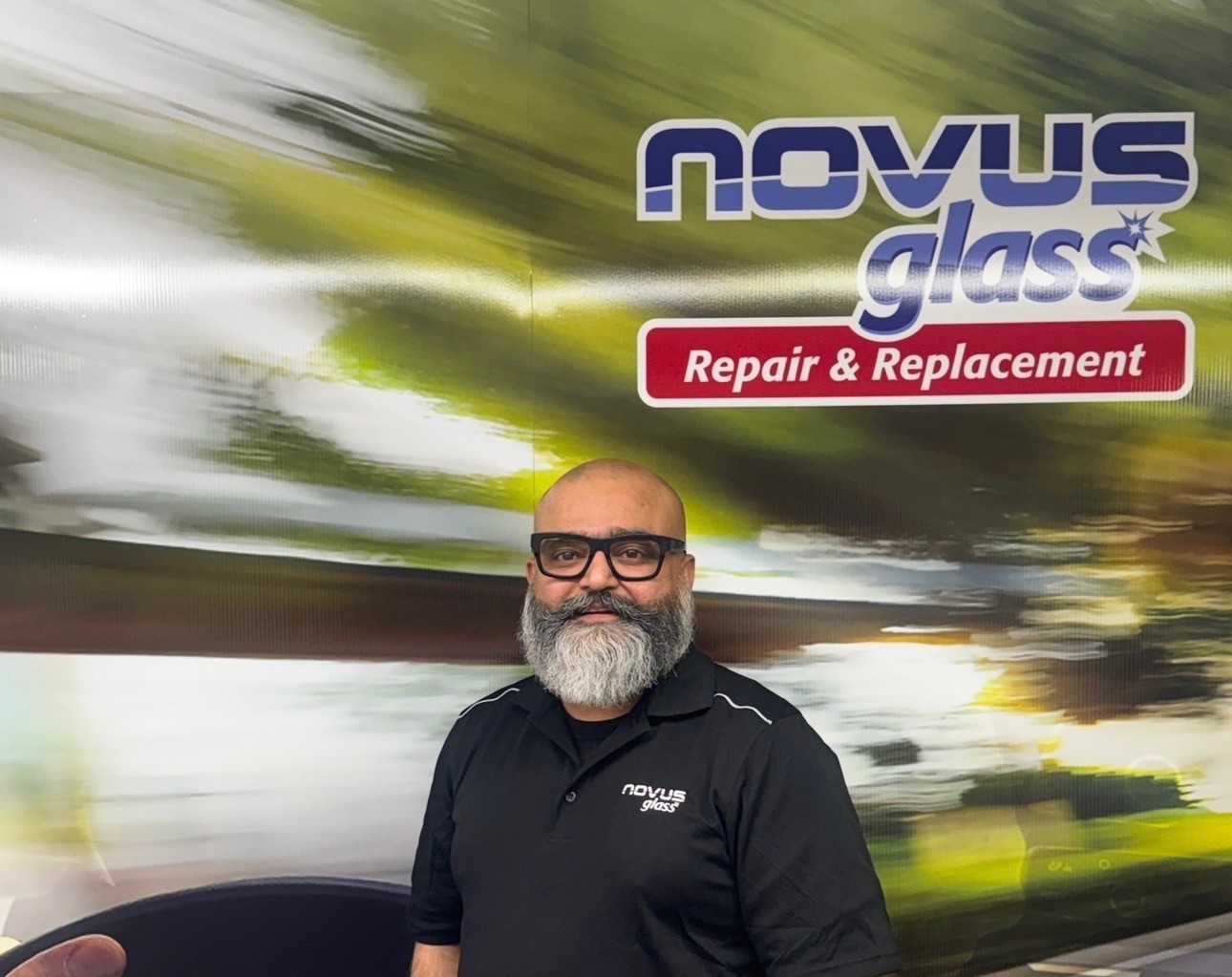 Raj Uppal, Owner, Novus Glass Saskatoon North (Image: Novus Glass)