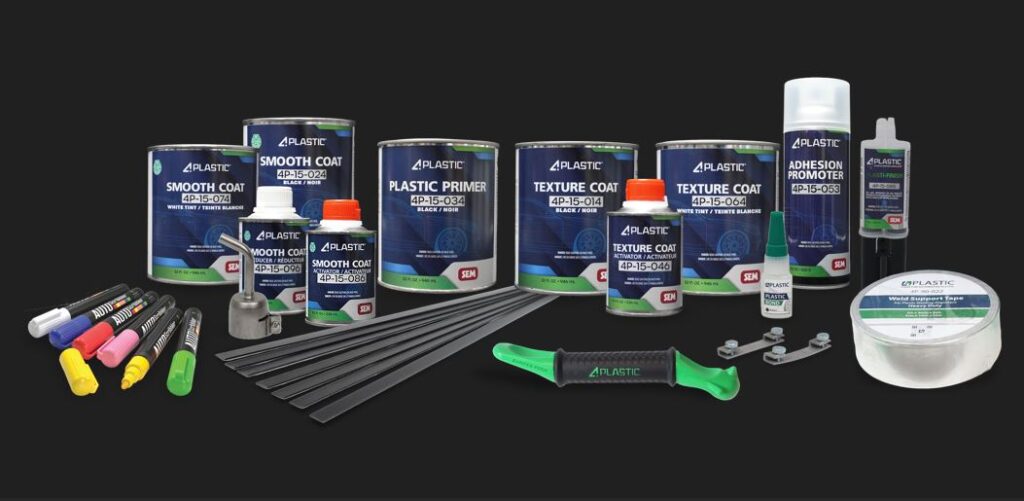 PPG SEM 4Plastics texture refinishing system