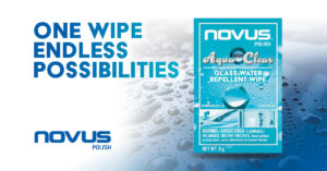 NovusPolish AquaClear glass application