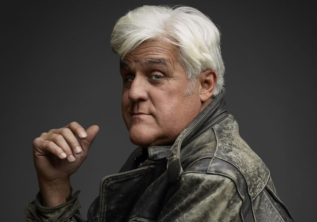 Jay Leno is inducted into the SEMA Hall of Fame.