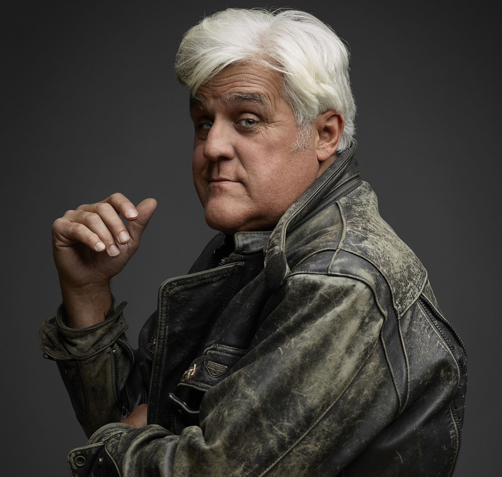 Jay Leno is inducted into the SEMA Hall of Fame.