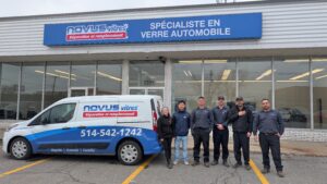 NOVUS Glass opens a new shop in Dorval Quebec